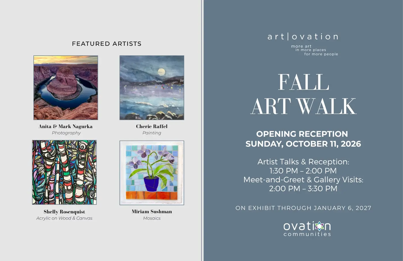 Fall Art Walk