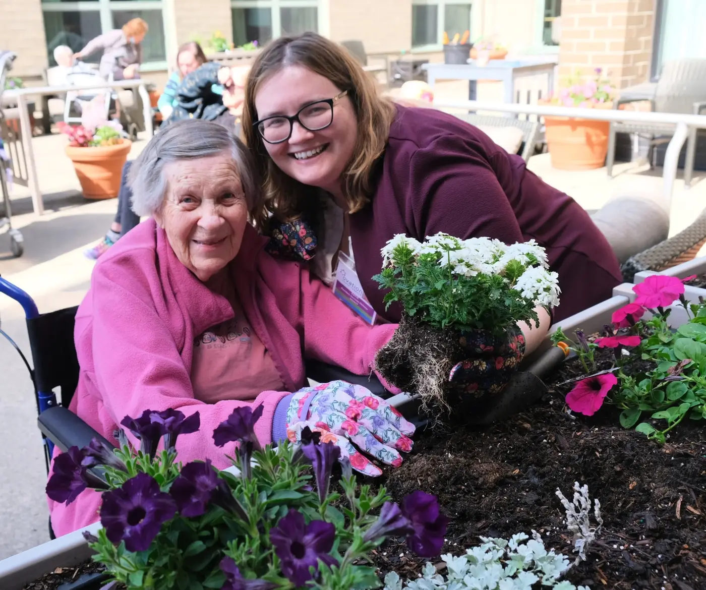 planting in Monya's Garden 5.2025