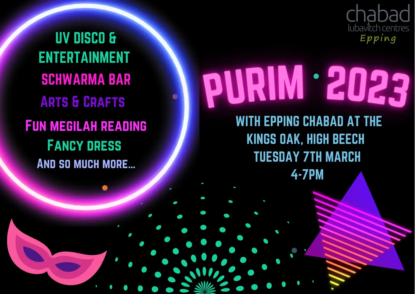 Purim Extravaganza at King's Oak