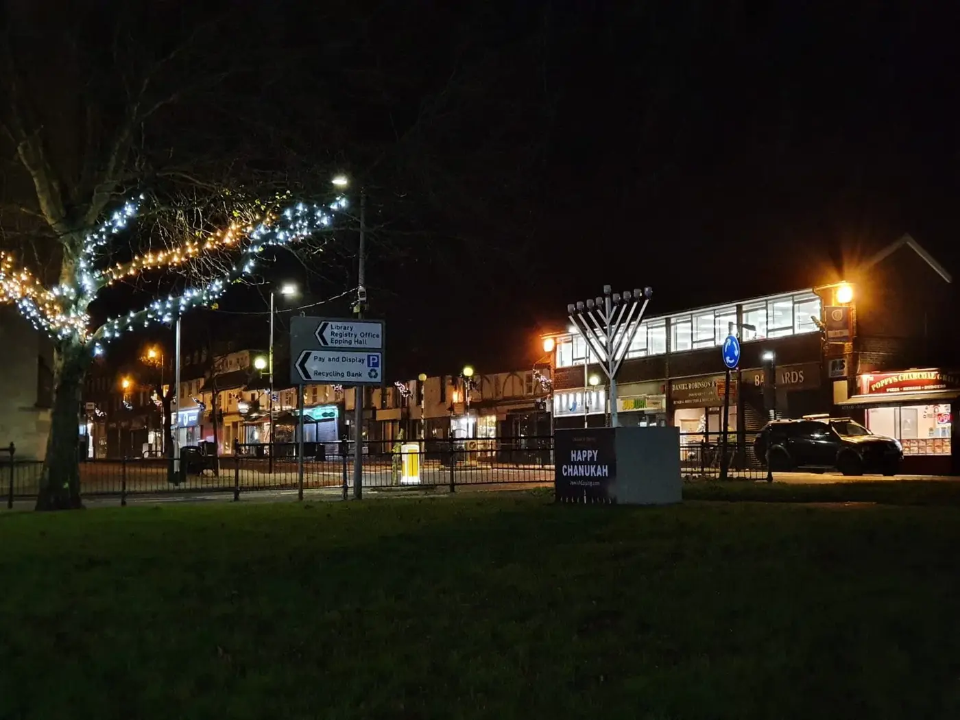 The Epping Menorah