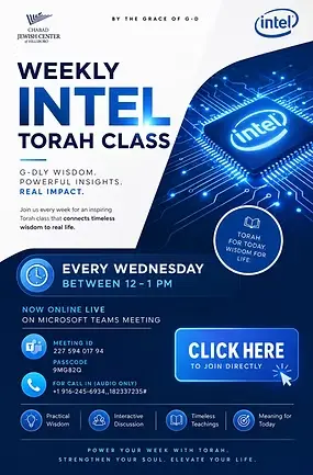 WEEKLY CLASS AT INTEL