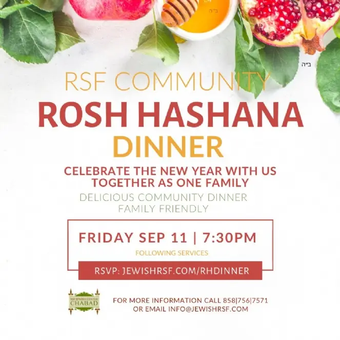 Rosh Hashanah Dinner 5787