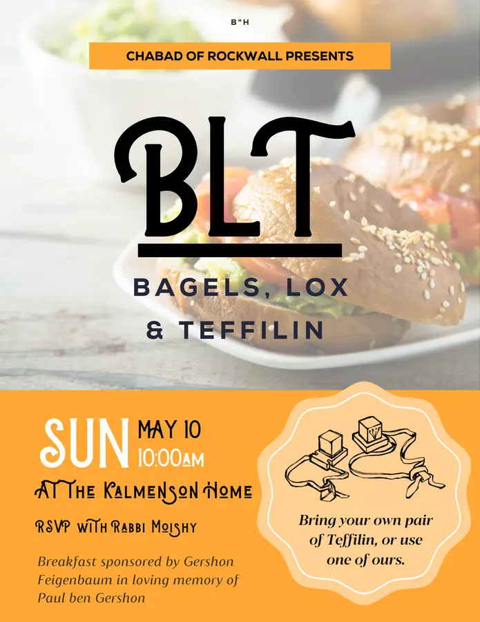 Bagel Lox & Tefilin
