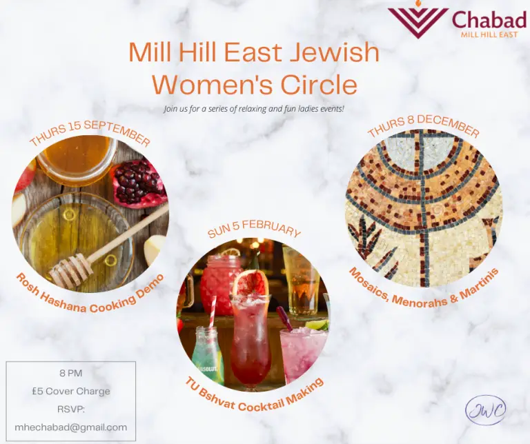Jewish Women's Circle Flyer