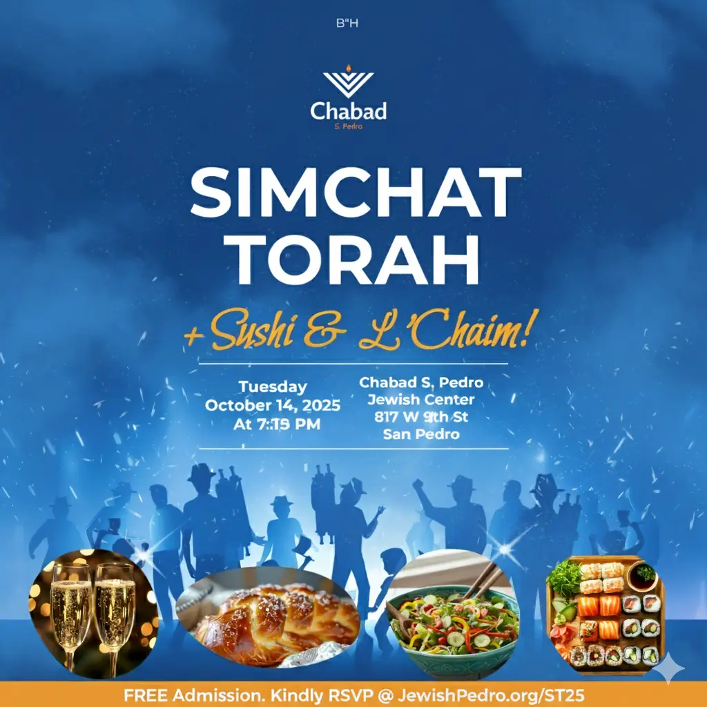 Simchat Torah at Chabad S. Pedro