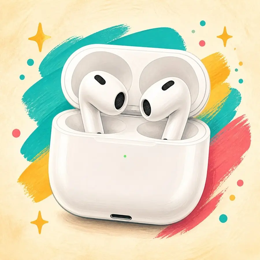 Apple AirPods 4 prize illustration
