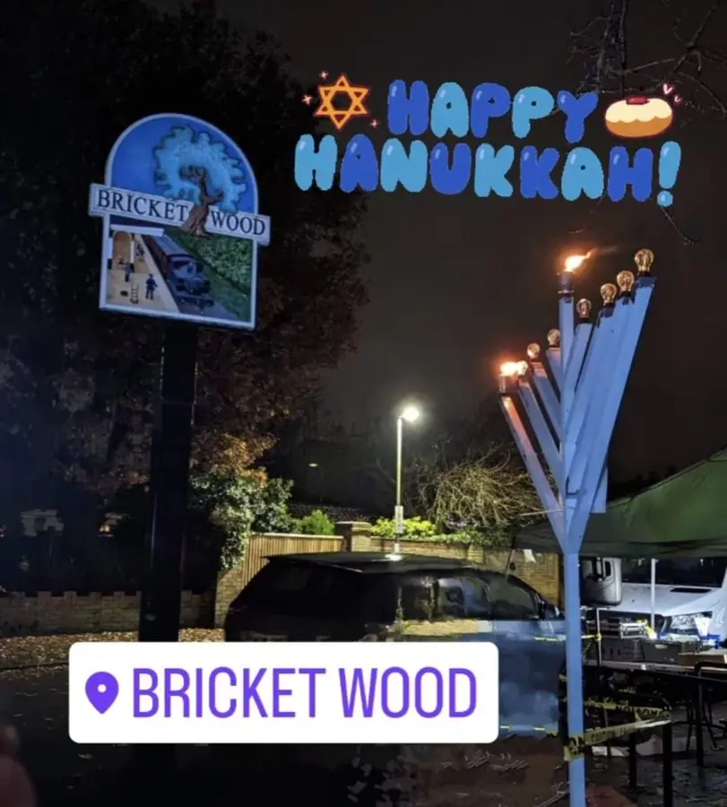 Chabad Lubavitch Bricket Wood & Districts Grand Menorah Lighting In Bricket Wood