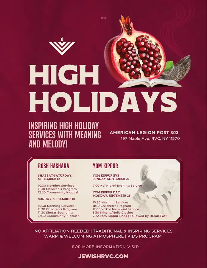 High Holidays at Chabad