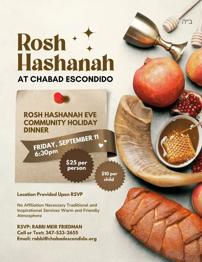 THERE’S ALWAYS SOMETHING HAPPENING AT CHABAD ESCONDIDO