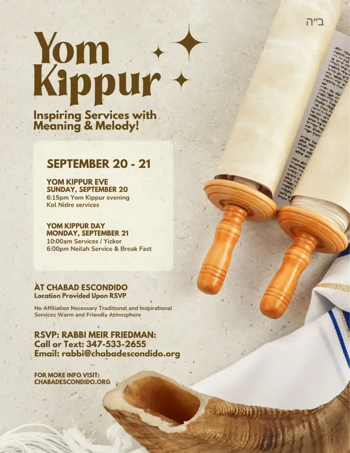 THERE’S ALWAYS SOMETHING HAPPENING AT CHABAD ESCONDIDO