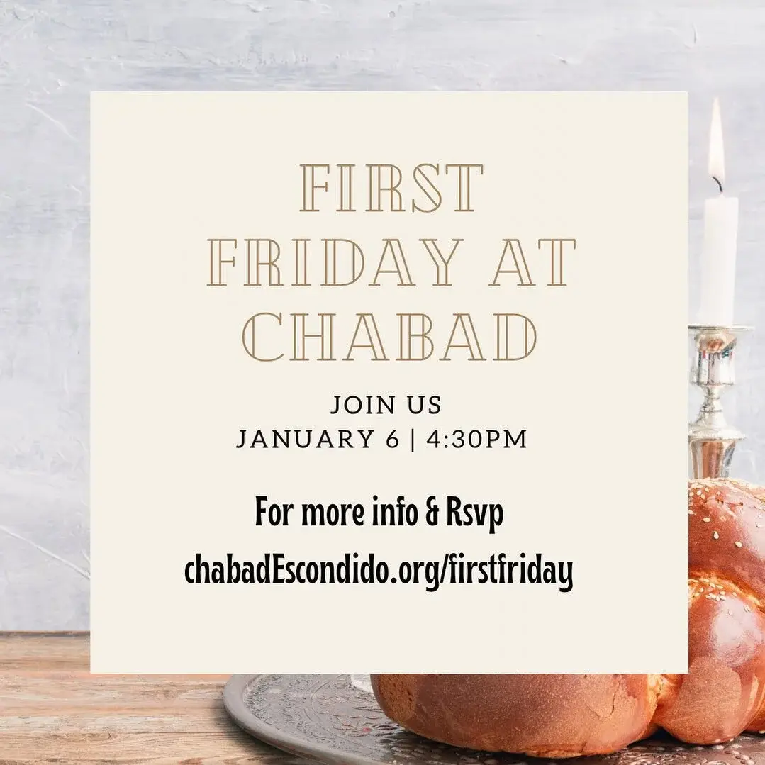 THERE’S ALWAYS SOMETHING HAPPENING AT CHABAD ESCONDIDO