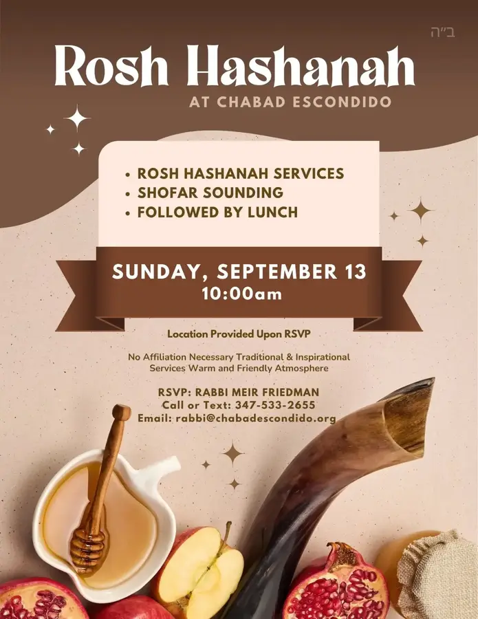 THERE’S ALWAYS SOMETHING HAPPENING AT CHABAD ESCONDIDO