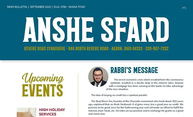 Rosh Hashana 2020 September 2020 Read Here