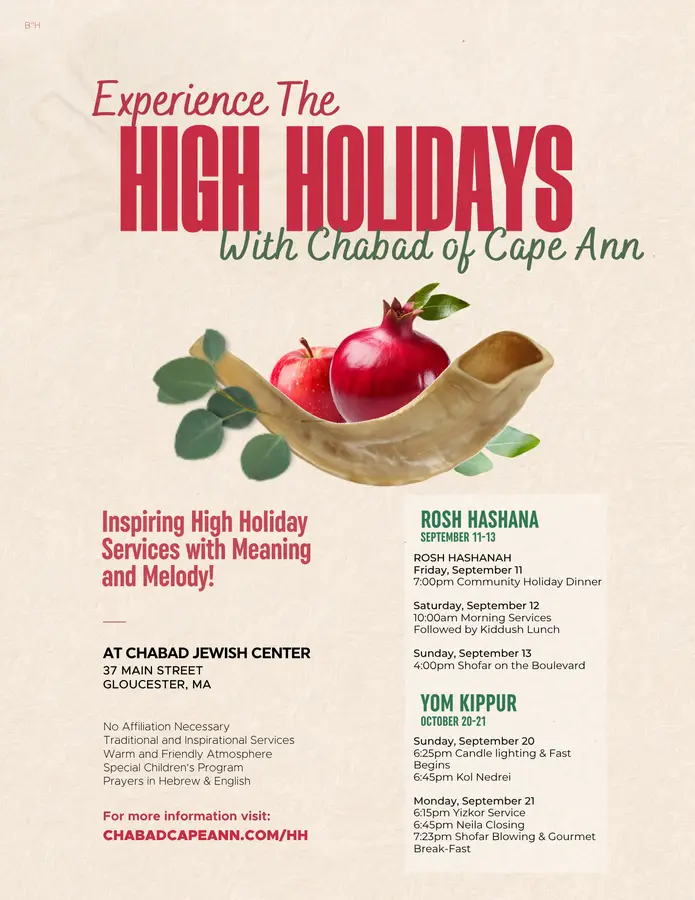 High Holiday Services