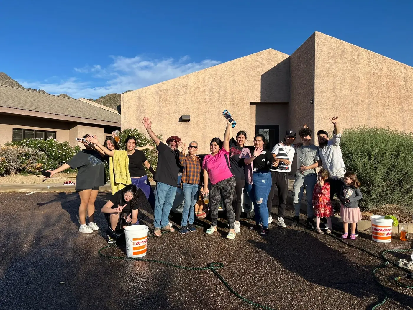 Who knew washing cars could be this fun!