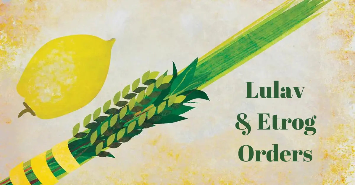 What is a Lulav and Etrog?