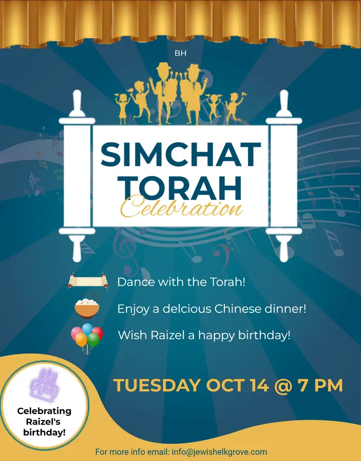 Sukkot Simchat Torah