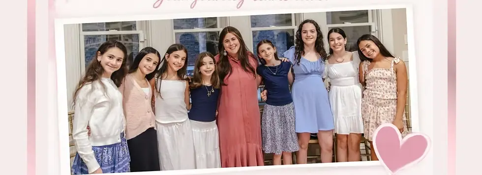 The Bat Mitzvah Club is a special program for girls of Bat Mitzvah age, grades 6th and 7th.