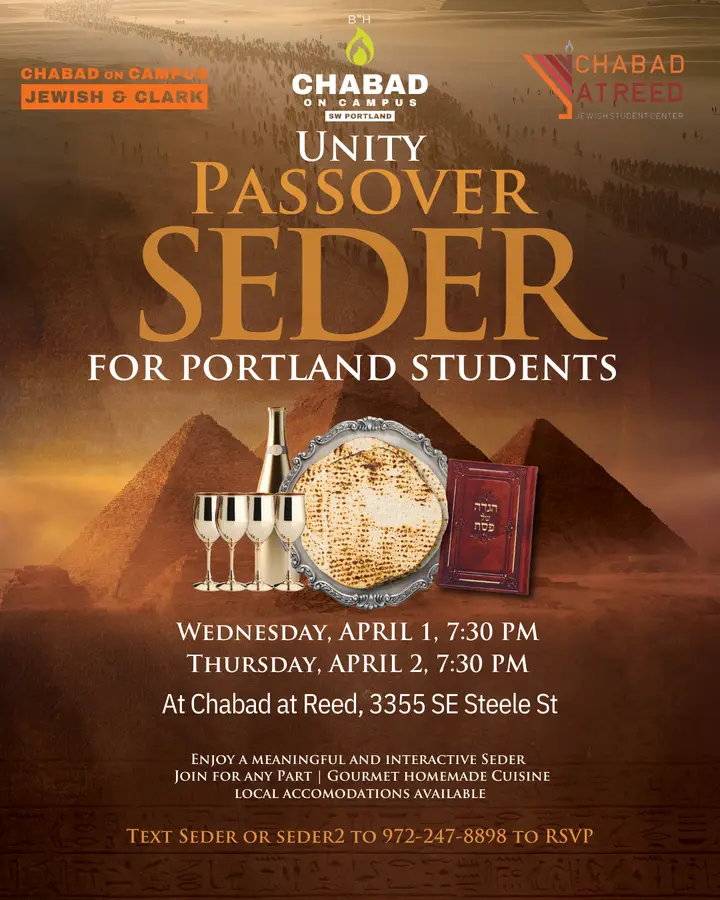 Unity Student Seder