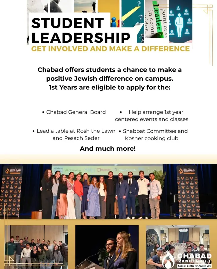 Many opportunities to get involved for a meaningful opportunities and connections.