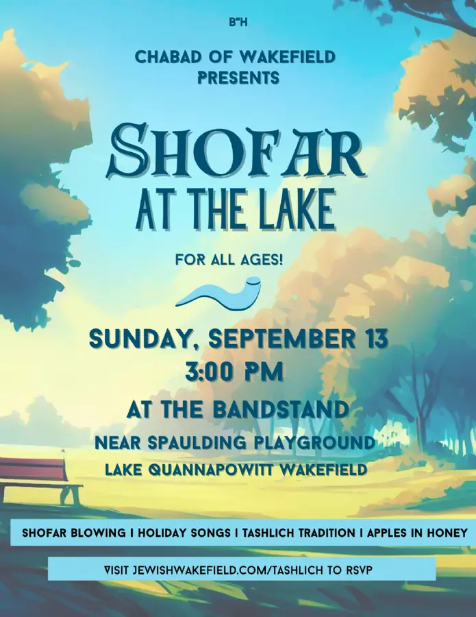 Tashlich & Shofar @the lake