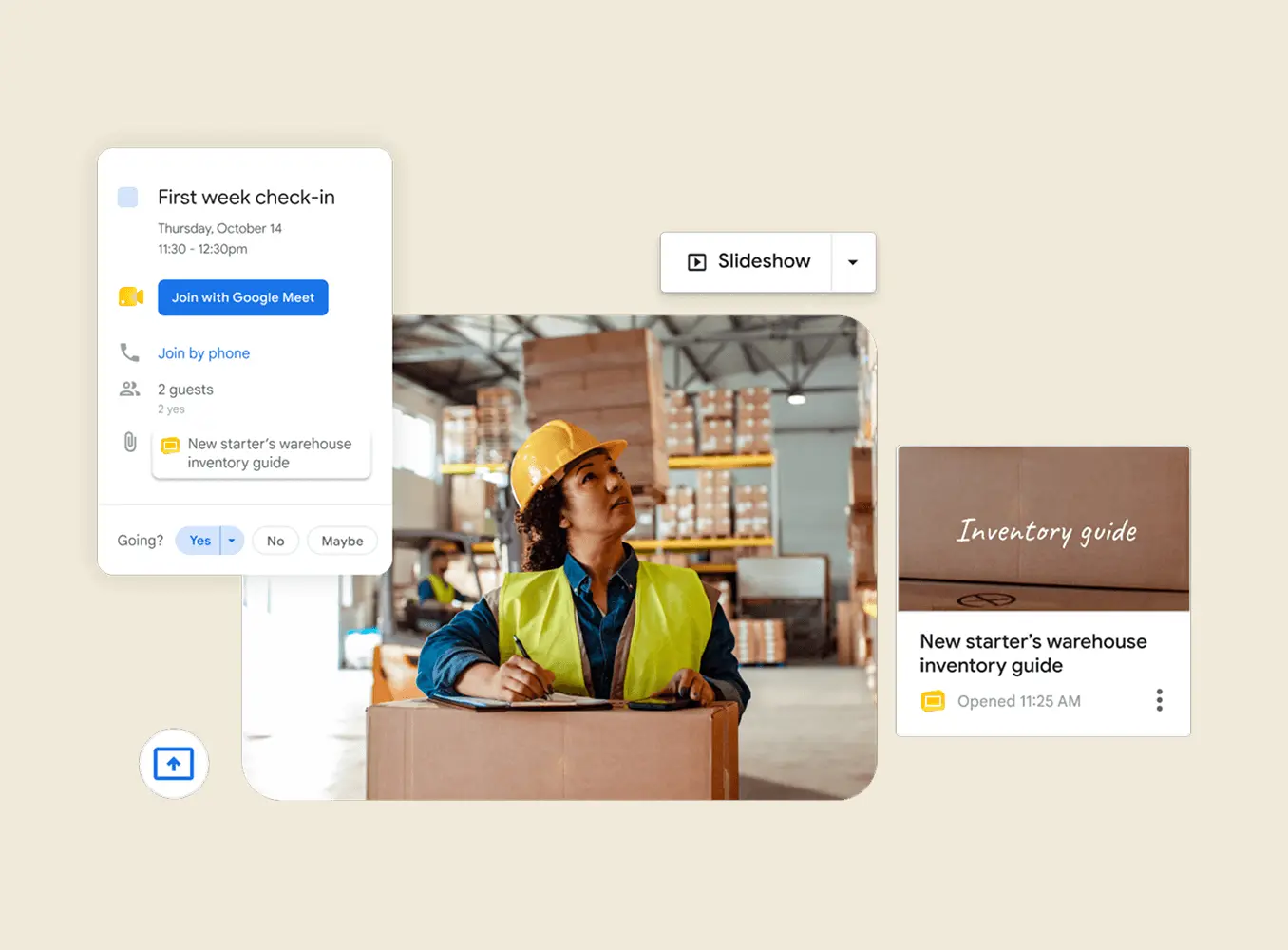 Share knowledge using Google Workspace