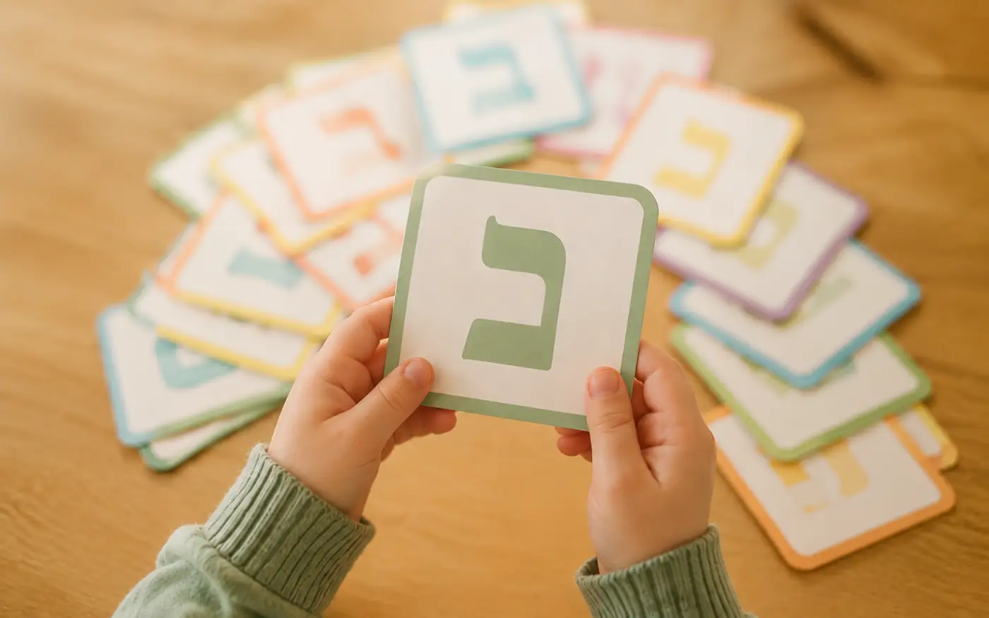 Alef-Bet Flash Cards Quick five-minute drill cards that help new readers lock in letter recognition and vowel sounds. View Resource ➔