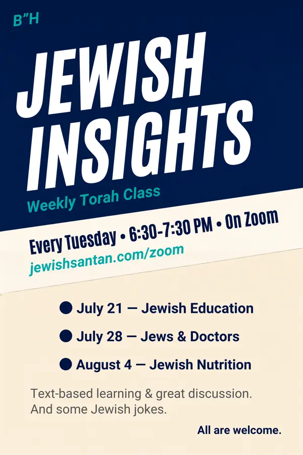 Weekly Torah Class