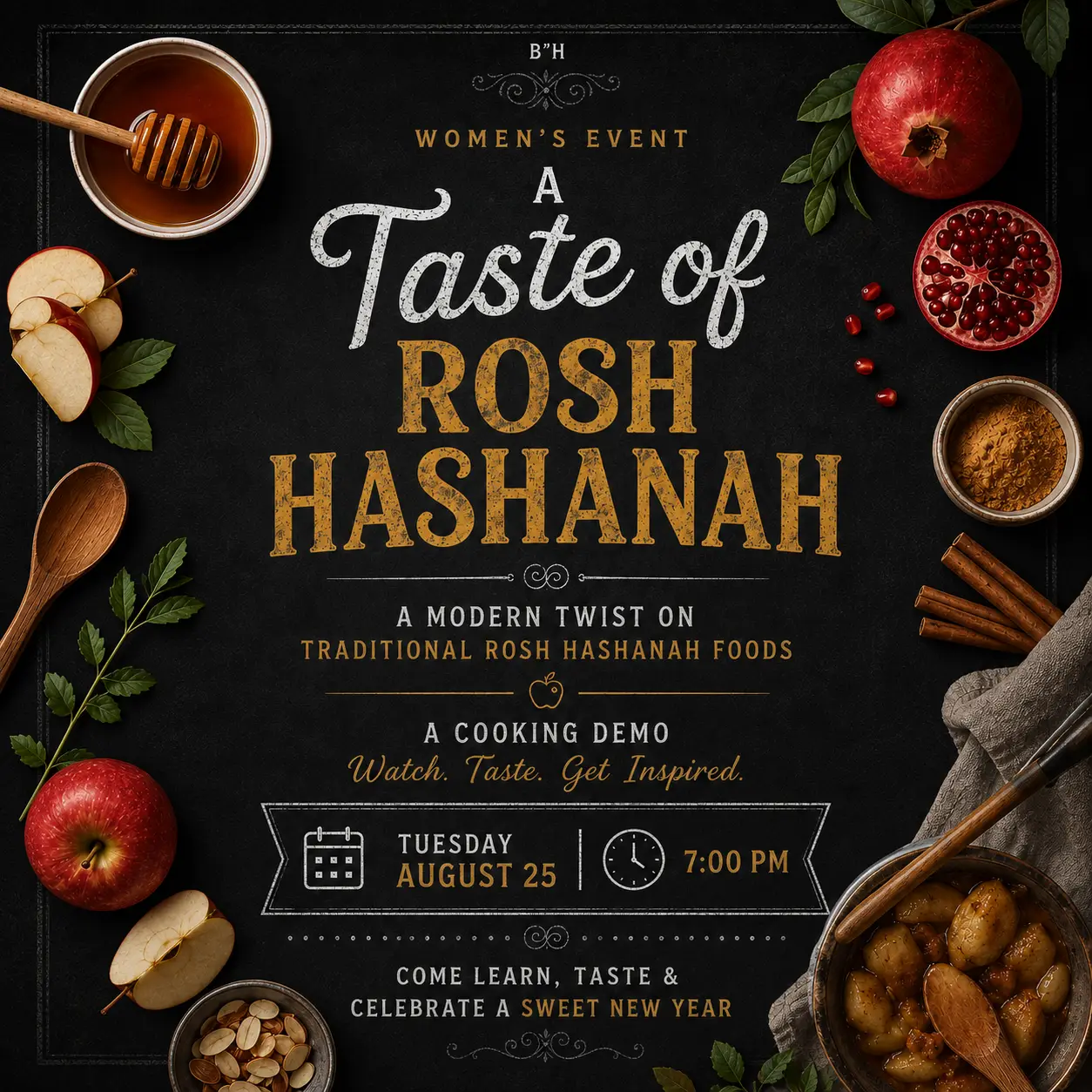 you’ll get to taste the delicious dishes we prepare!