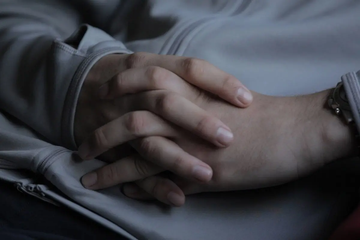 folded hands