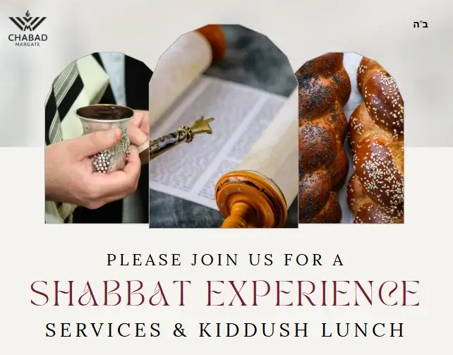 Shabbat Services Join us for Shabbat Services & Kiddush Lunch More Info