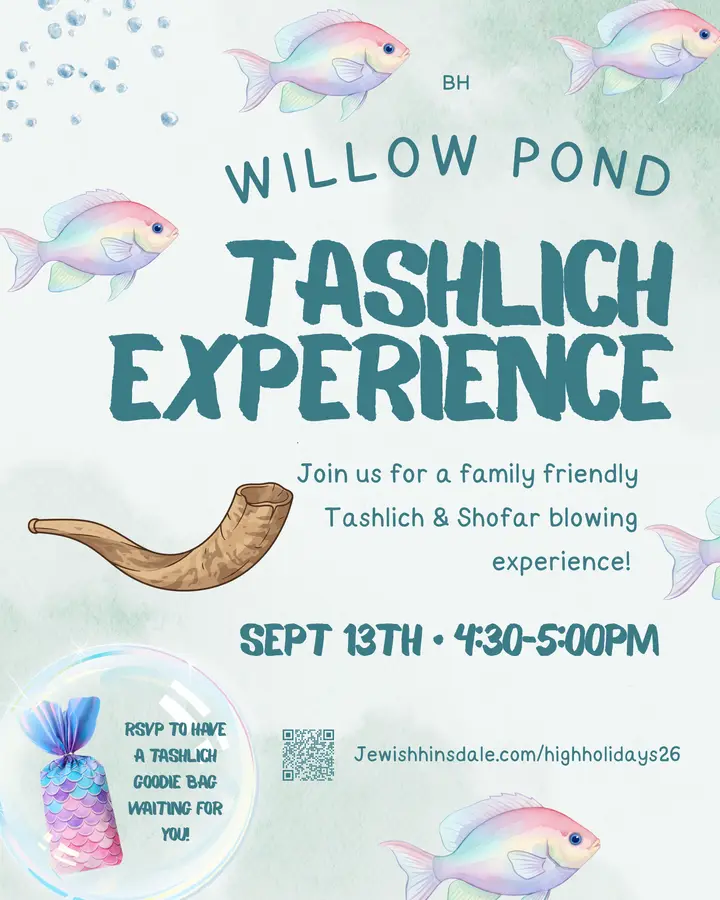 Tashlich & Shofar Experience at Willow Pond