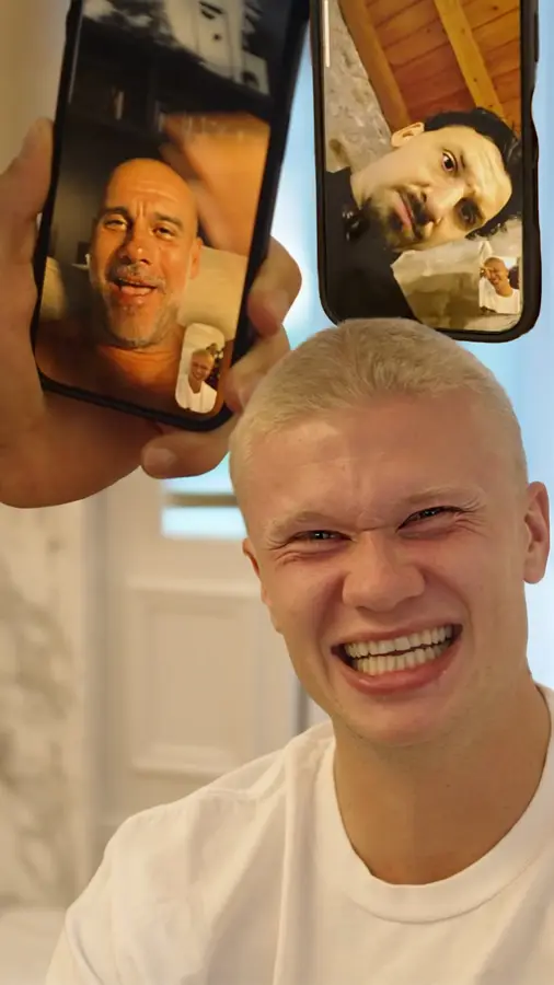 Thumbnail for erling haaland buzz cut