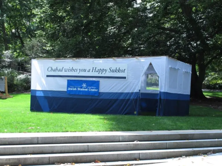 Lehigh's First Campus Sukkah