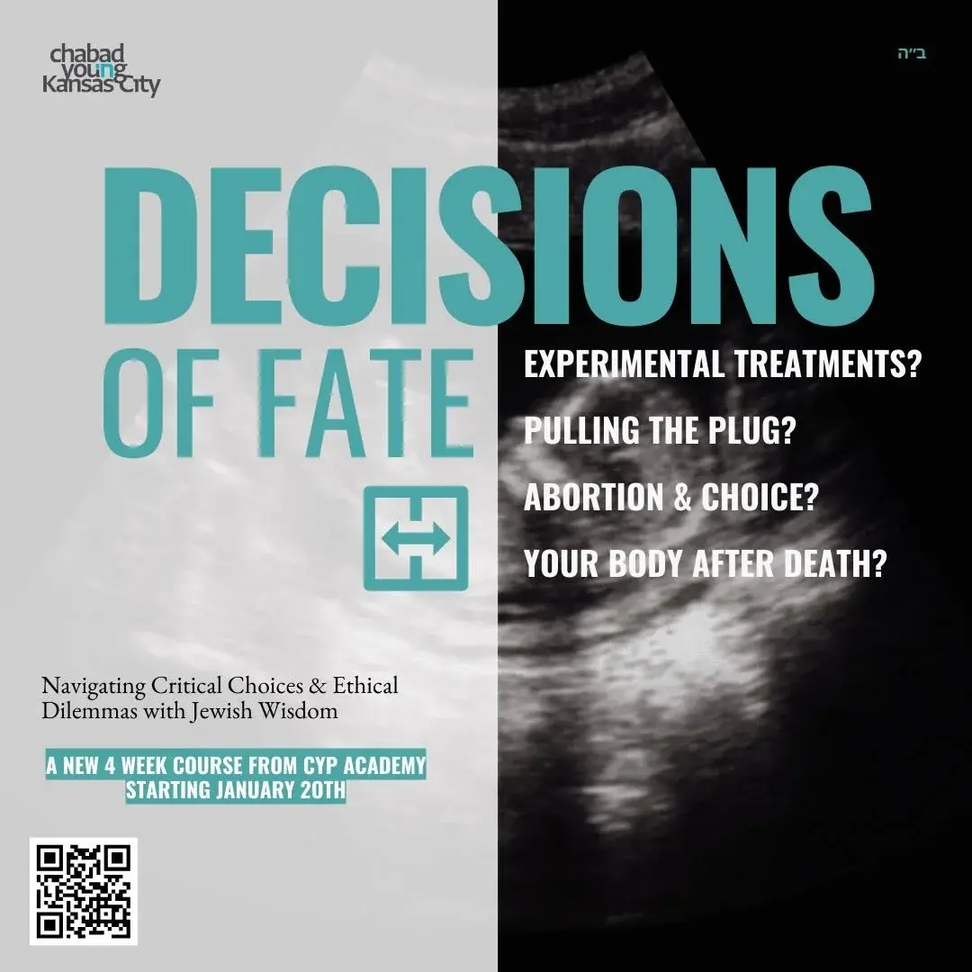 All the questions you thought about but didn’t know who to ask. Starting Tuesday, January 20th. plazachabad.com/academy #medicalethics