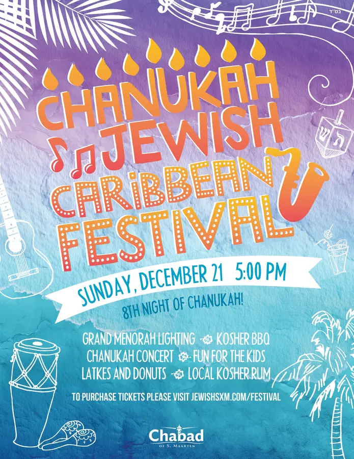 Join us for a Grand Chanukah Jewish Carribbean Festival!